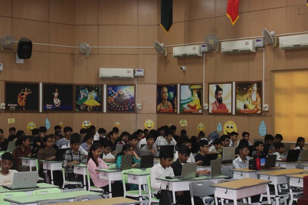 MATRIX DELHI 2026 Hackathon participants building projects